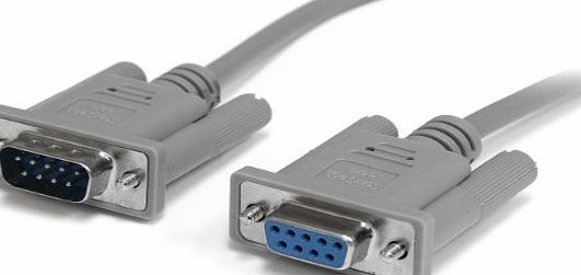 StarTech com 10 ft DB9 RS232 Serial Null Modem Cable F/M