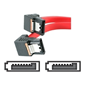 12`` Rght Angled Latching SATA Cable