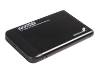 STARTECH .com 2.5in Black USB 2.0 External Hard Drive Enclosure for SATA HDD Laptop Hard Drive