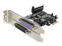 startech.com 2 Port EPP/ECP PCI-Express Parallel Card - parallel adapter - 2 ports