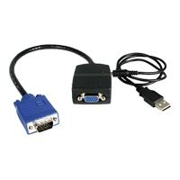 2 Port VGA Video Splitter - 300 MHz