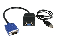 STARTECH .com 2 Port VGA Video Splitter - USB Powered