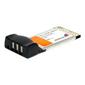 StarTech.com Ltd 3-Port Card Bus Notebook USB 2.0 Card