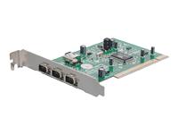 startech.com PCI1394_4 - FireWire adapter - 4 ports