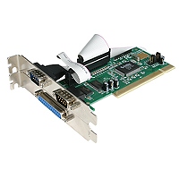 startech.com PCI2S1P - parallel/serial adapter - 3 ports
