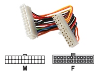 StarTech.com power extender - 20 cm