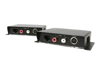 startech.com S-Video and Audio over Cat5 Extender - video/au