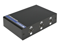 Startech Converge A/V 4 Port HDMI Distribution Amplifier with HDCP - video/audio switch - 4 ports