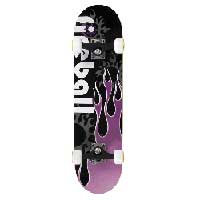 Stateside Fireball Mini Skateboard Purple