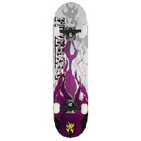 Stateside Fireball Skateboard Purple
