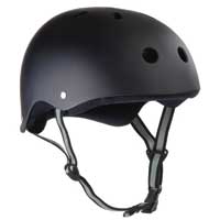 Stateside Matt Black Helmet Medium