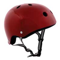 Stateside Metallic Red Helmet Large