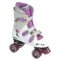 Stateside Phoenix Quad Skates Pink and White Junior Size 10