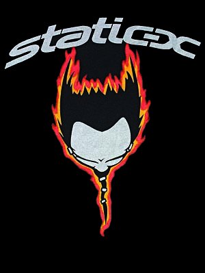 Static X Cartoon T-shirt