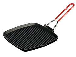 STAUB Square Grill 24cm x 24cm Flip Handle