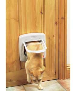 Staywell White Infra Red Pet Door