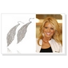 Steal Her Style Jessica Simpson Filagree Leaf Earrings