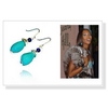 Steal Her Style Naomis Frog Pond Drop Earrings