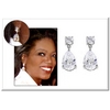Oprah Winfrey Pear Drop Earrings