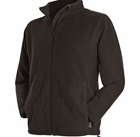 Stedman ST5030 Mens Active Fleece Jacket Black Opal XL