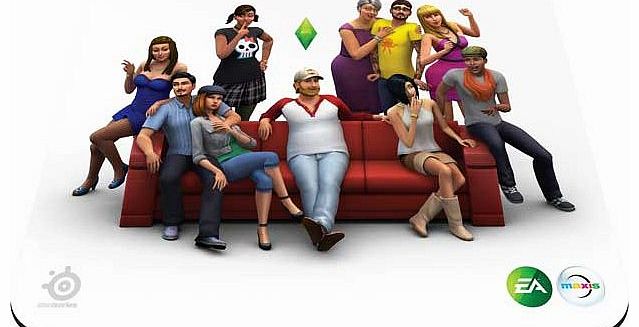 Sims 4 QcK PC Mouse Pad
