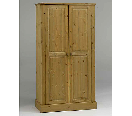 Steens Bourne Solid Pine 2 Door Wardrobe