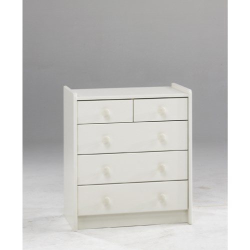 For Kids 2 + 3 Chest Of Drawers In White