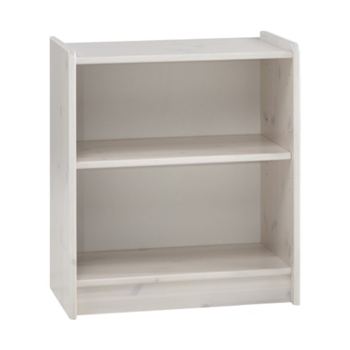 For Kids Low Bookcase In Whitewash