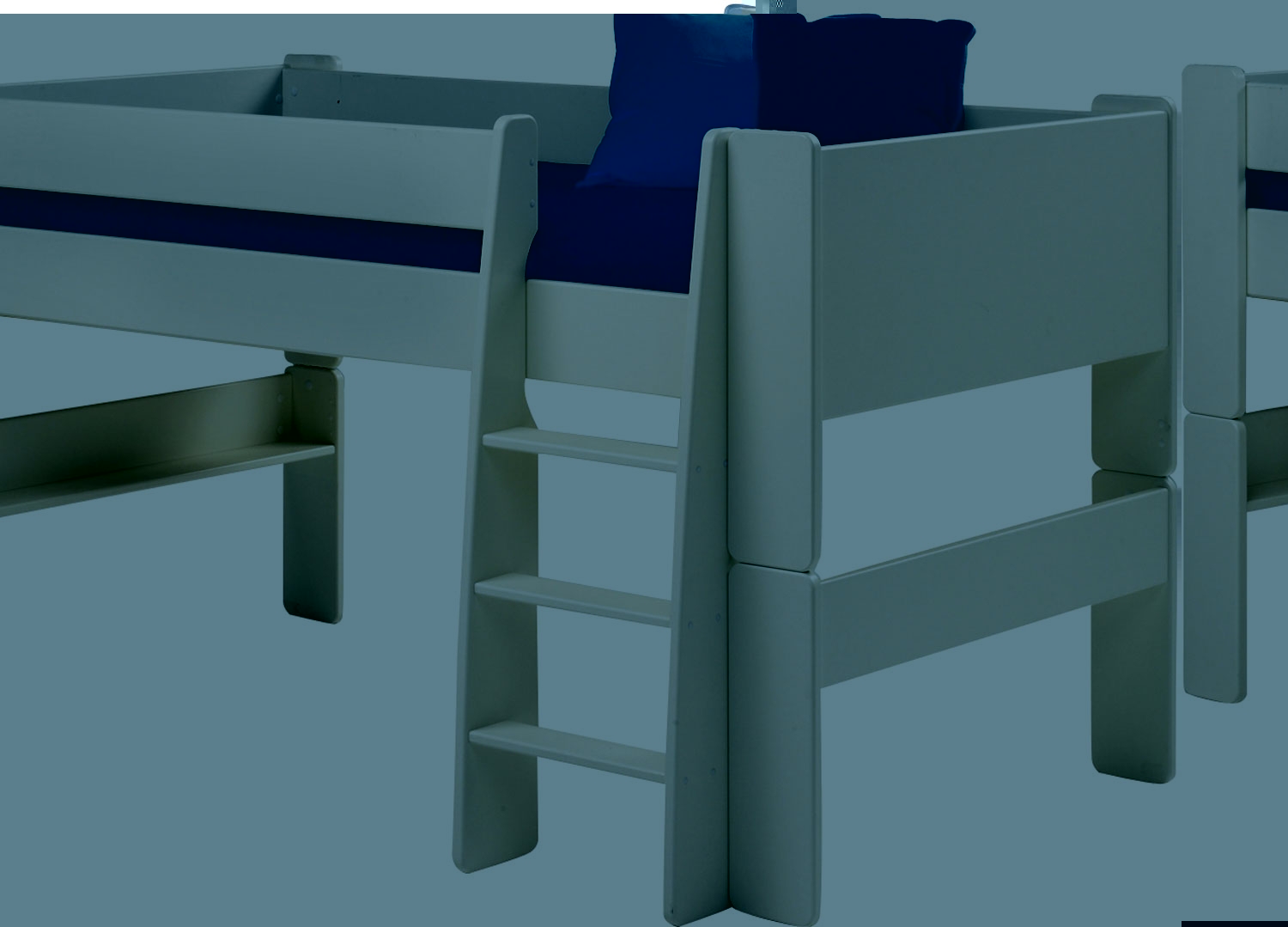 for Kids White Mid Sleeper & Mattress