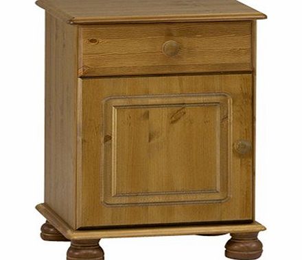 Steens Furniture Richmond 1-Door 1-Drawer Bedside, Pine