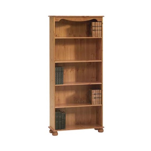 Richmond 4 Shelf Bookcase In Pine