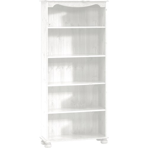 Richmond 4 Shelf Bookcase In White