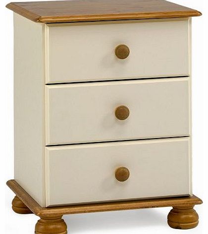 Steens Richmond Bedside Cabinet, Cream