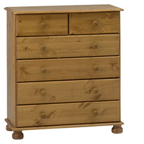 Steens Richmond Pine 2 4 Drawer Chest