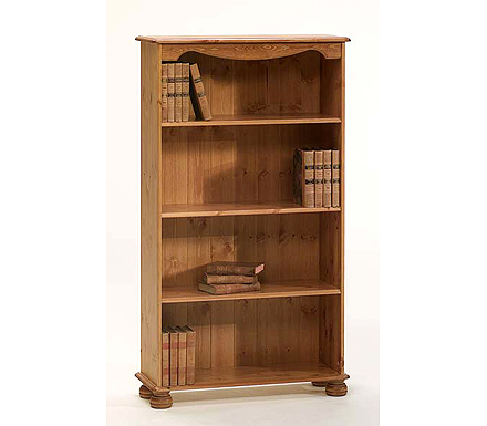 Richmond Pine 3 Shelf Bookcase