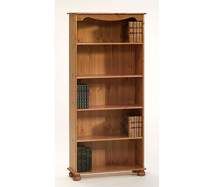 Richmond Pine 4 Shelf Bookcase