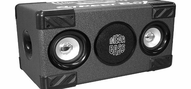 Steepletone Street Box SM0025 Bluetooth Rugged Street Speaker Black