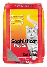 Steetley Sophisticat Tidy Cat Litter 20 Ltr