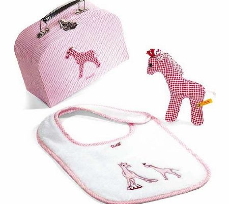 Steiff Circus Gift Set Little Giraffe Pink