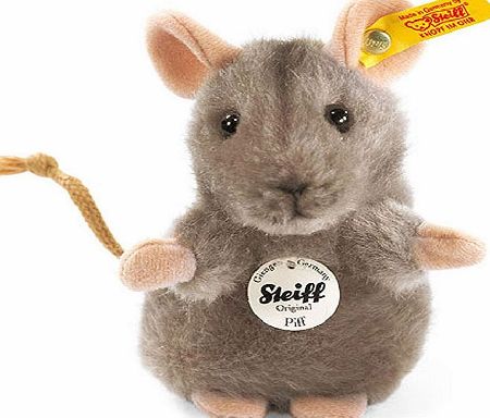 Steiff Piff Mouse 10cm Grey