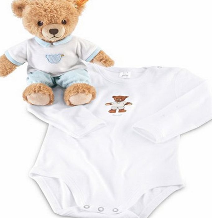 Steiff Sleep Well Bear Gift Set Blue