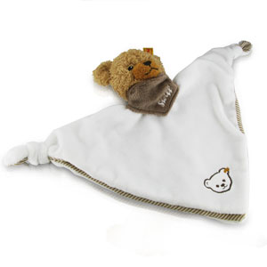 Steiff Sleep Well Beige Teddy Bear Comforter