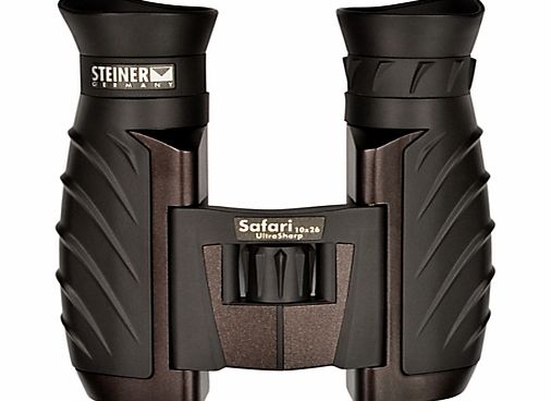 Steiner Safari Ultrasharp Binoculars, 10 x 26
