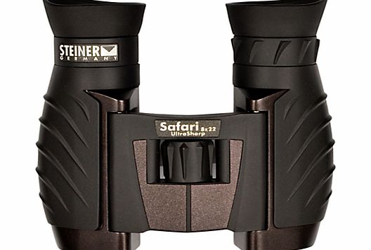 Steiner Safari Ultrasharp Binoculars, 8 x 22