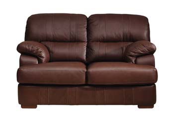 Steinhoff Furniture Buxton Leather 2 Seater Sofa