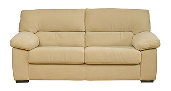 Steinhoff Furniture Lexington 3 Seater Sofa in Novalife Beige - Fast Delivery
