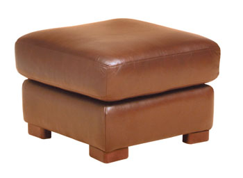 Steinhoff UK Furniture Ltd Boston Leather Footstool