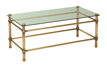 Malvern Brass Coffee Table