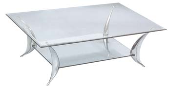 Steinhoff UK Furniture Ltd Moon Rectangular Coffee Table