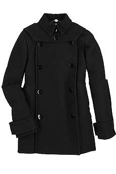 Cashmere blend hooded jacket